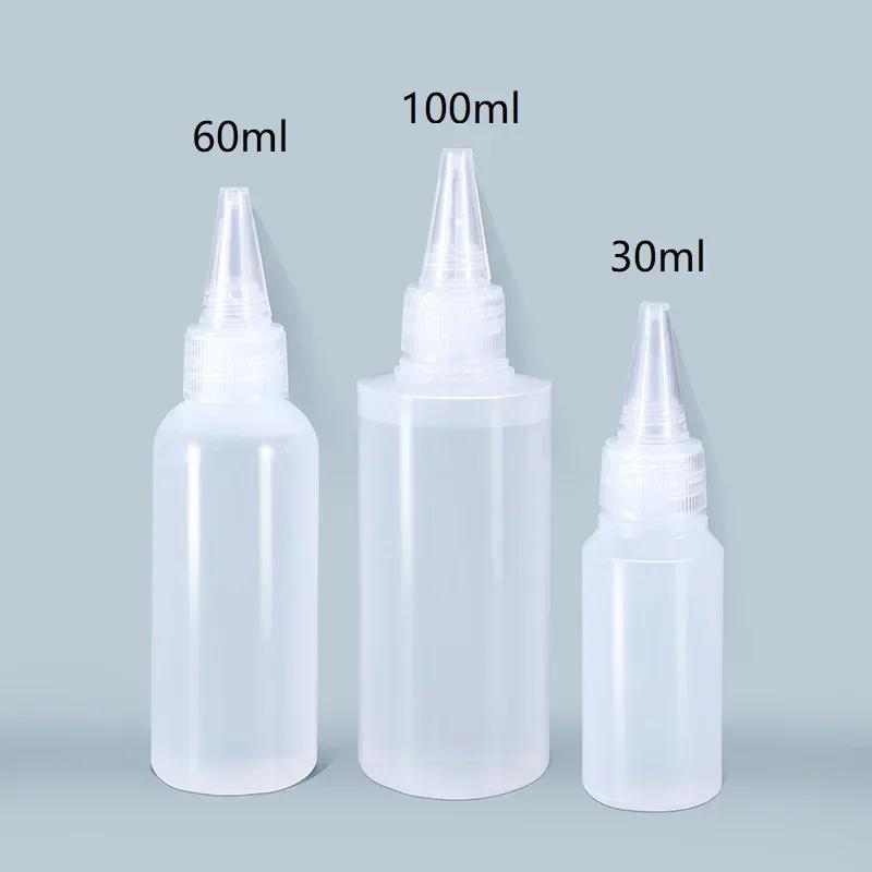 10Pcs 30-100ml Empty Plastic Glue Bottles PE Material with Screw Lids Squeeze Liquid Drop Bottles For Ink Oil Pigment Container
10Pcs 30-100ml Empty Plastic Glue Bottles PE Material with Screw Lids Squeeze Liquid Drop Bottles For Ink Oil Pigment Container