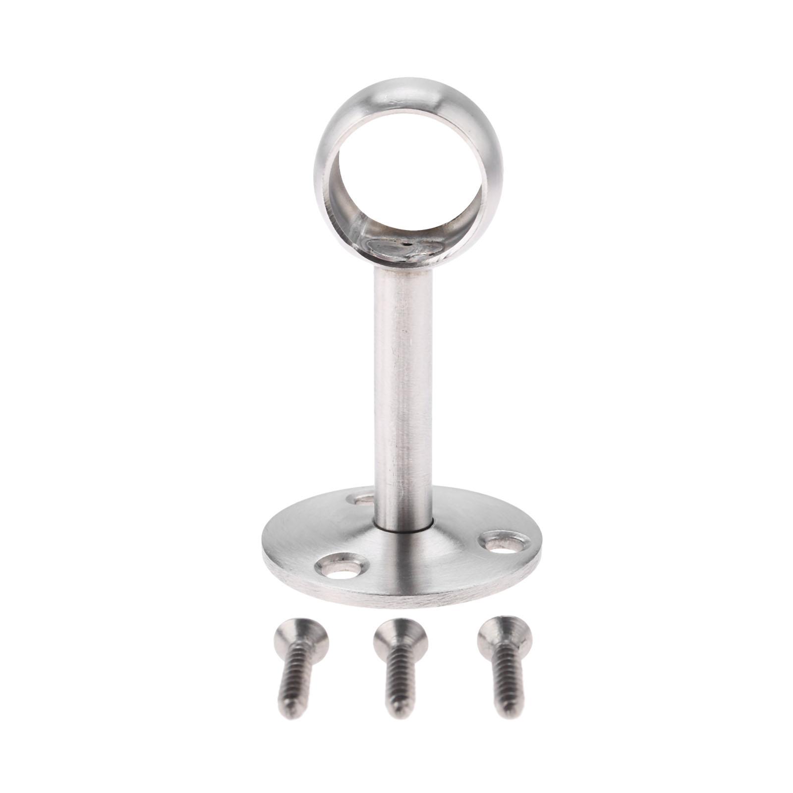 DRELD Stainless Steel Centre Bracket Wardrobe Rail Support Hanging Rail Rod Pole Socket End Support Bracket Holder 19mm 25mm Dia
DRELD Stainless Steel Centre Bracket Wardrobe Rail Support Hanging Rail Rod Pole Socket End Support Bracket Holder 19mm 25mm Dia