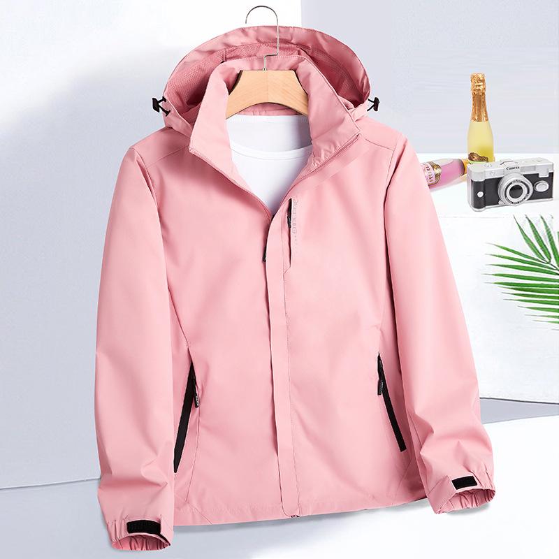 Men s and Women s Outdoor Autumn Windproof Hooded Waterproof Jacket Set L
Men s and Women s Outdoor Autumn Windproof Hooded Waterproof Jacket Set L