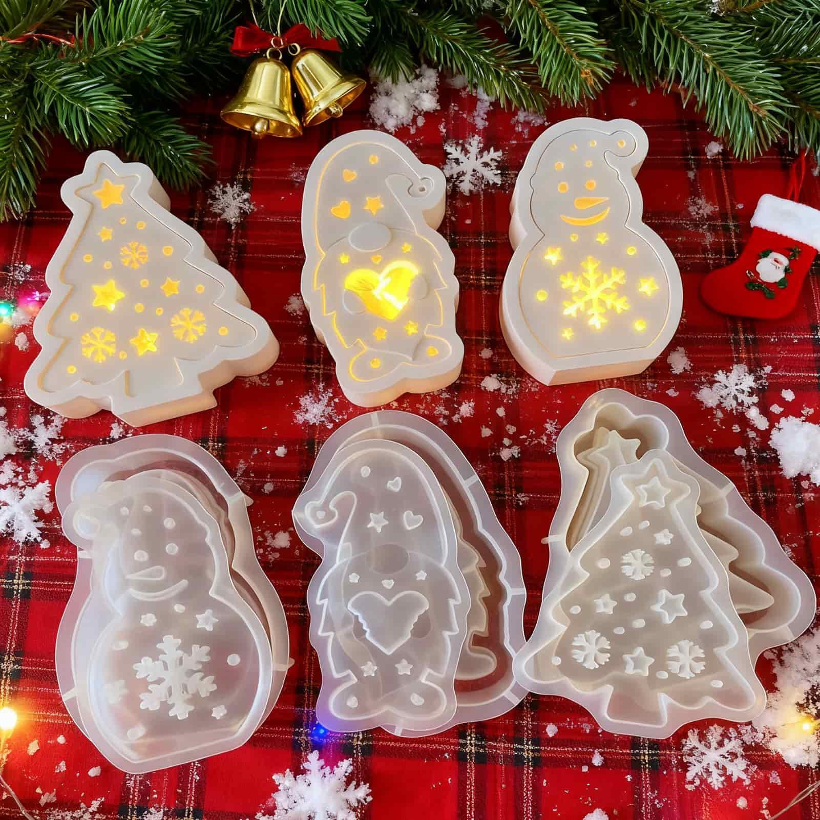 Holiday Silicone Molds 3D Christmas Ornament Mold Set Cement Mould Art Craft For Room Home Table Centerpiece Dinner Wedding China Mainland
Holiday Silicone Molds 3D Christmas Ornament Mold Set Cement Mould Art Craft For Room Home Table Centerpiece Dinner Wedding China Mainland