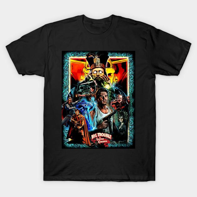 Men Black Print T-shirt Big Trouble In Little China No-Cut Transfer Paper Print Cotton Tshirt S чорний
Men Black Print T-shirt Big Trouble In Little China No-Cut Transfer Paper Print Cotton Tshirt S чорний