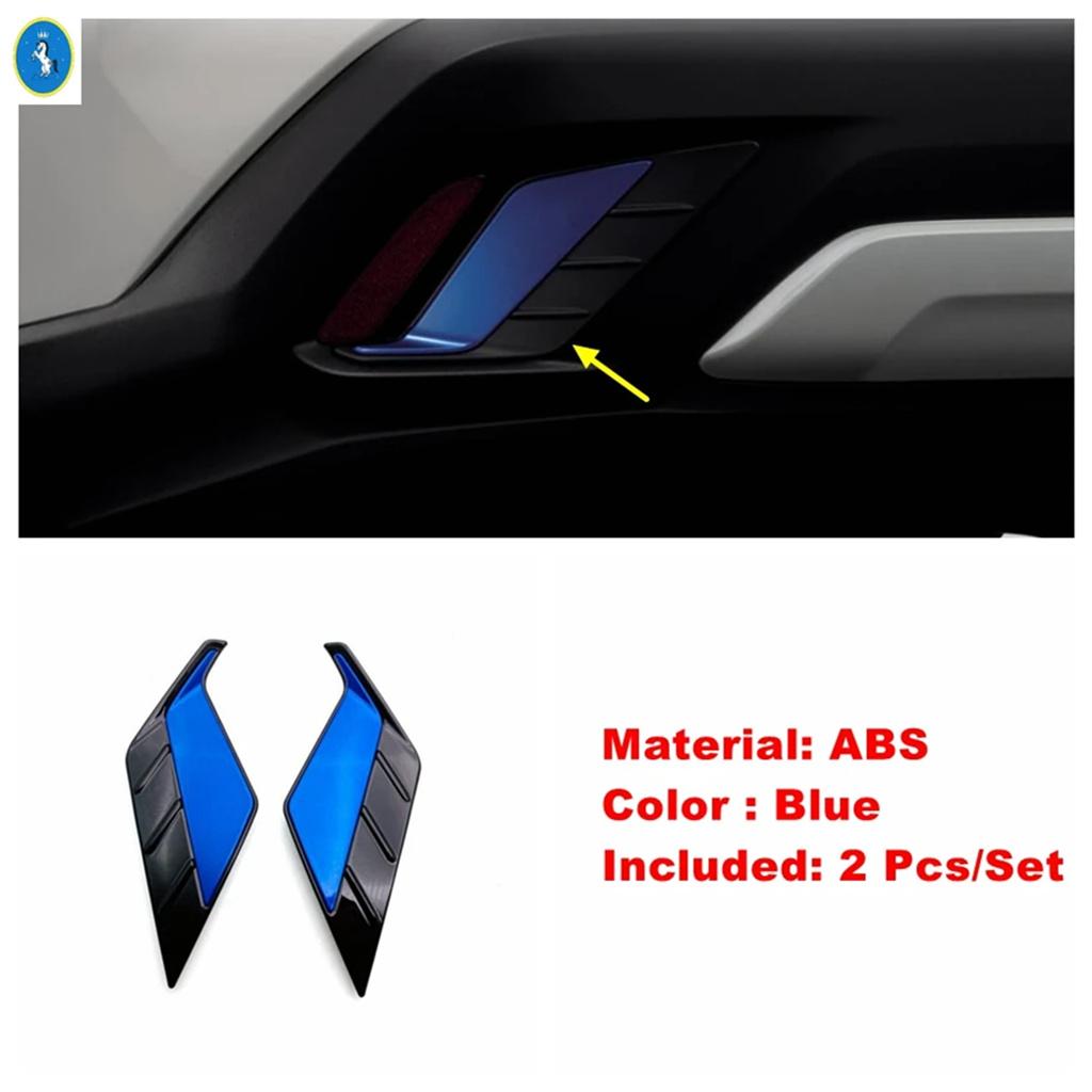 ABS Auto Rear Bumper Fog Light Lamp Eyelid Eyebrow Strip Decor Cover Trim Accessories For Toyota Corolla Cross XG10 - 2024 Blue Style
ABS Auto Rear Bumper Fog Light Lamp Eyelid Eyebrow Strip Decor Cover Trim Accessories For Toyota Corolla Cross XG10 - 2024 Blue Style