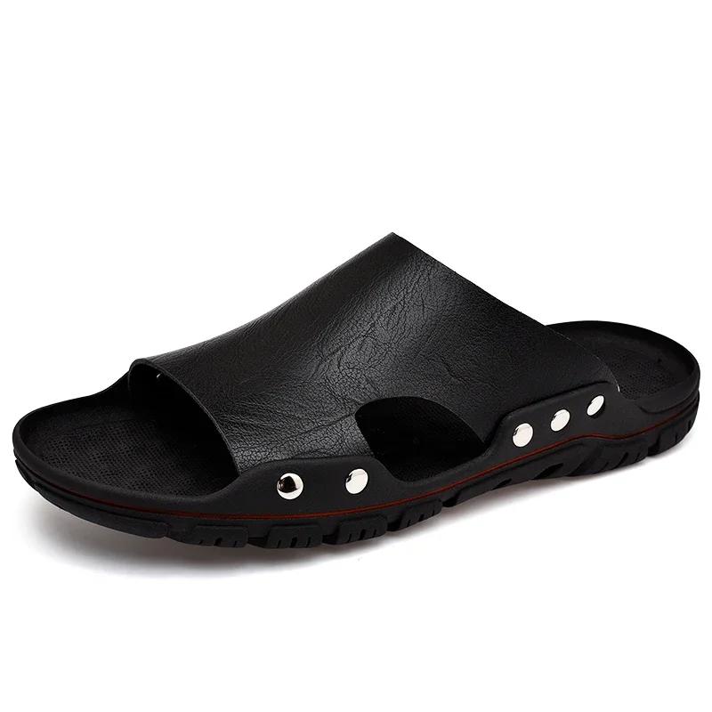 Сандалии из натуральной кожи, мужские удобные тапочки, роскошные мужские туфли 2024 года, кроссовки, домашние тапочки, мужские летние шлепанцы 46
Сандалии из натуральной кожи, мужские удобные тапочки, роскошные мужские туфли 2024 года, кроссовки, домашние тапочки, мужские летние шлепанцы 46