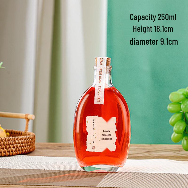Creative Thickened Glass Bottle for Home Brew, Wine Storage, Liqueur, Cold Brew Coffee – 1 Jin Capacity.
Creative Thickened Glass Bottle for Home Brew, Wine Storage, Liqueur, Cold Brew Coffee – 1 Jin Capacity.