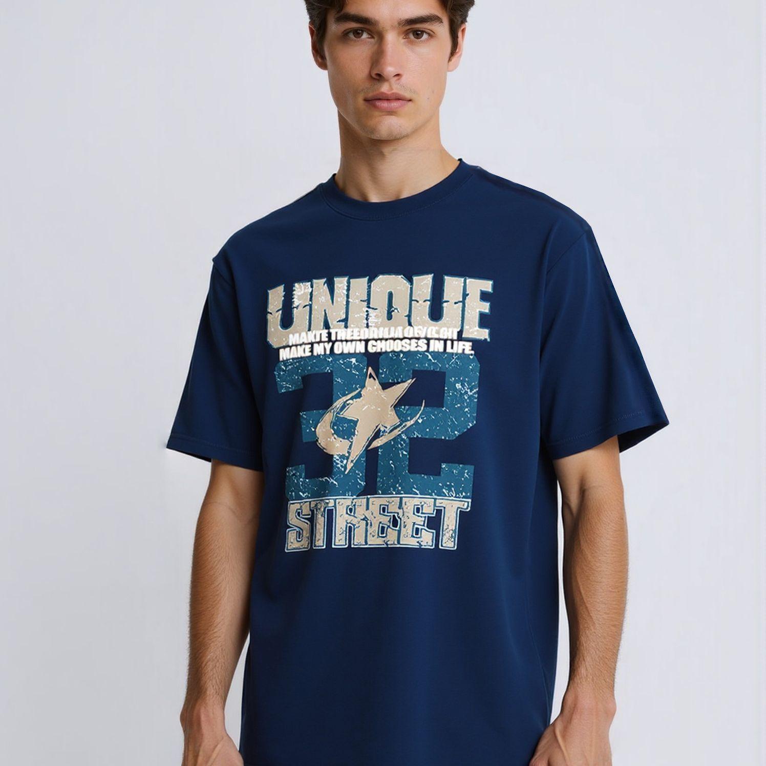 Fashionable Retro New-style Top - Casual Summer Men s Men s Ins Printed American T-shirt - Versatile Suitable for All Occasions 5XL різнокольоровий
Fashionable Retro New-style Top - Casual Summer Men s Men s Ins Printed American T-shirt - Versatile Suitable for All Occasions 5XL різнокольоровий