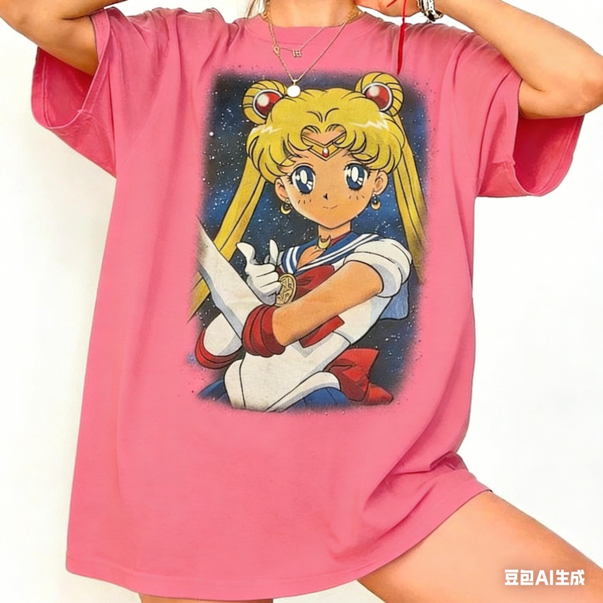 2026 Summer Sailor Moon Retro 90s Anime Graphic T Shirt Cotton KidsUnisexWomen Tee Streetwear Casual Trend Short Sleeve Couple 4XL
2026 Summer Sailor Moon Retro 90s Anime Graphic T Shirt Cotton KidsUnisexWomen Tee Streetwear Casual Trend Short Sleeve Couple 4XL