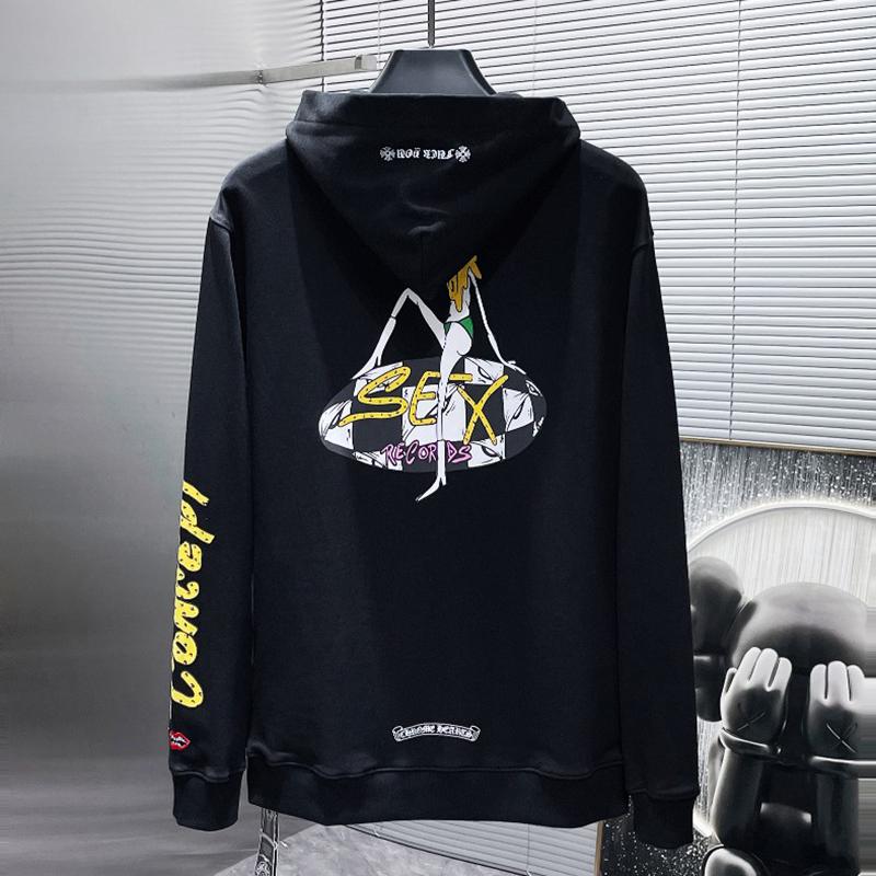 8398 CHROME HEARTS 2025 New Spring and Autumn Plus-size Thin Style Classic Style Logo Hooded Sweatshirt for Couples XL чорний
8398 CHROME HEARTS 2025 New Spring and Autumn Plus-size Thin Style Classic Style Logo Hooded Sweatshirt for Couples XL чорний