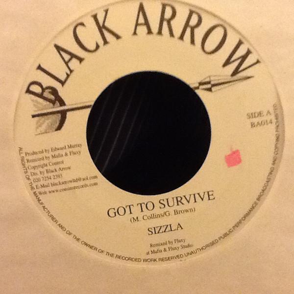 7inch Record SIZZLA - Got To Survive BA014 Black Arrow Rec UK Reggae, Ska & Dub Used
7inch Record SIZZLA - Got To Survive BA014 Black Arrow Rec UK Reggae, Ska & Dub Used