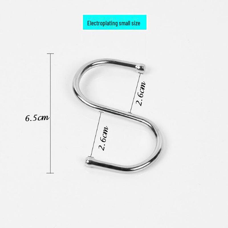 Плоский S-образный крючок из нержавеющей стали для сушки колбасы, бекона, рыбы, кухни или хранения одежды
Плоский S-образный крючок из нержавеющей стали для сушки колбасы, бекона, рыбы, кухни или хранения одежды