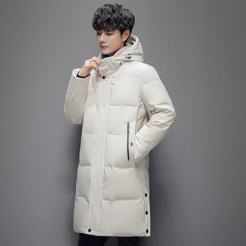 Down Jacket Men s Medium and Long Hooded Take-off Thickened Warm Korean Version Fashionable Youth Couple Down Jacket 4XL білий
Down Jacket Men s Medium and Long Hooded Take-off Thickened Warm Korean Version Fashionable Youth Couple Down Jacket 4XL білий
