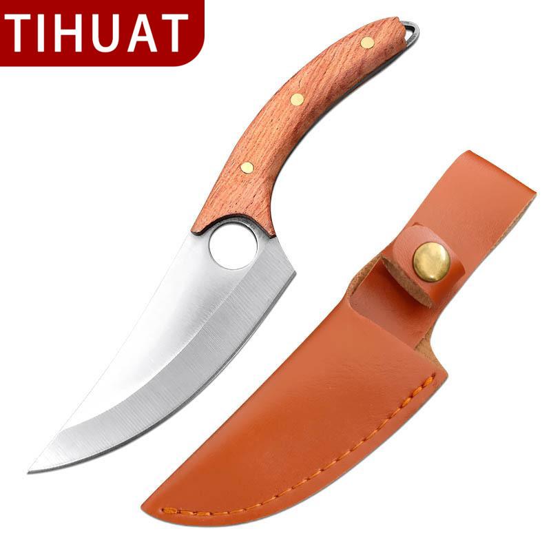 TIHUAT новый дизайн, набор ножей для мясника из нержавеющей стали, мясо, рыба, фрукты, овощи, ломтерезка, нож для обвалки, охотничий кухонный нож шеф-повара
TIHUAT новый дизайн, набор ножей для мясника из нержавеющей стали, мясо, рыба, фрукты, овощи, ломтерезка, нож для обвалки, охотничий кухонный нож шеф-повара