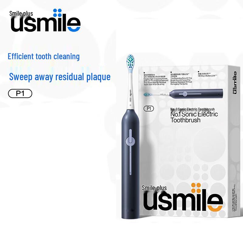 usmile P1 Sonic Electric Toothbrush CN plug (adapter included)
usmile P1 Sonic Electric Toothbrush CN plug (adapter included)