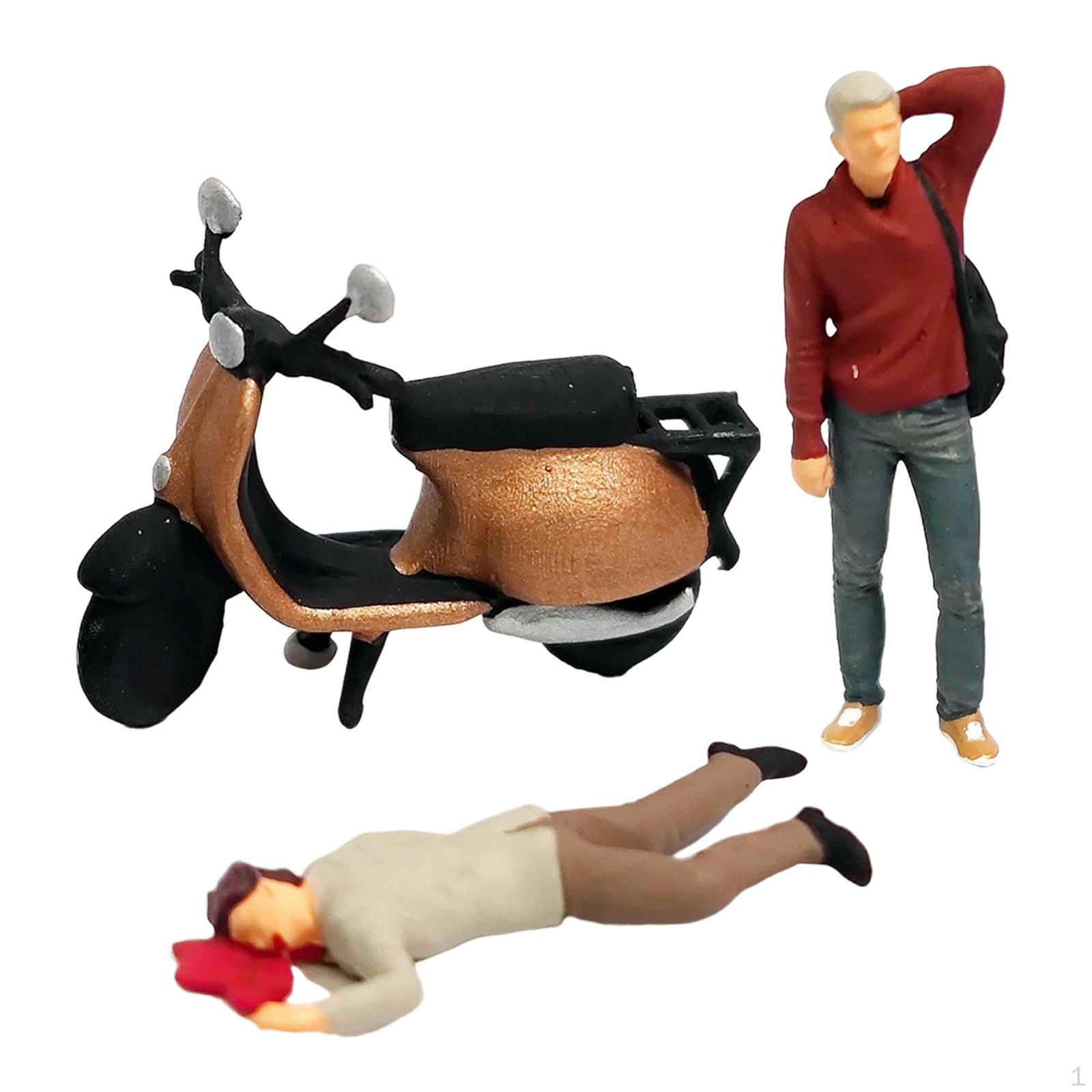 1/64 Accident Scale Doll Figures for Collectibles Ornament Micro Landscape Desktop Decor Railway accident coffee
1/64 Accident Scale Doll Figures for Collectibles Ornament Micro Landscape Desktop Decor Railway accident coffee