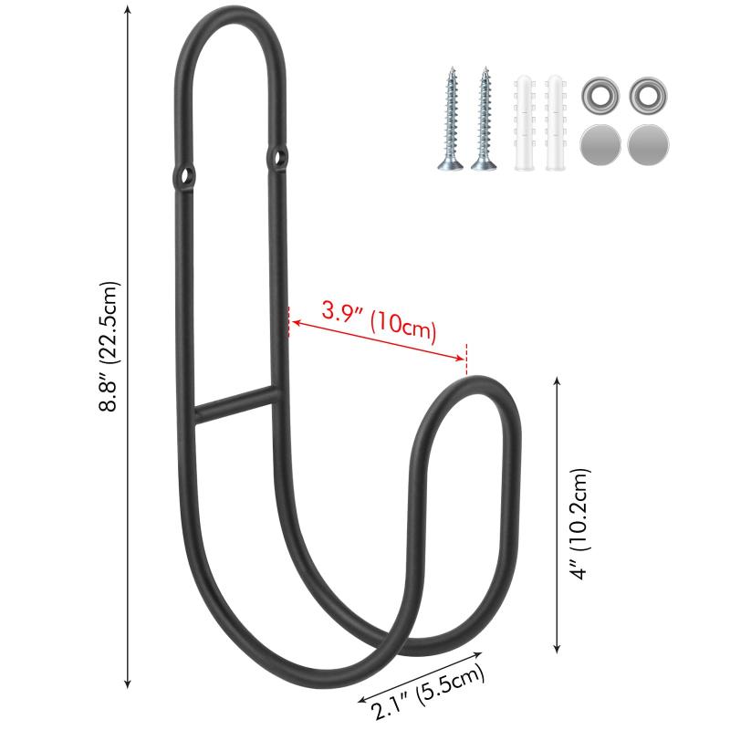 1pc Garden Hose Bracket Black Garden Hose Hanging Storage Rack Wall Mounted Water Pipe Hook Gardening Accessories
1pc Garden Hose Bracket Black Garden Hose Hanging Storage Rack Wall Mounted Water Pipe Hook Gardening Accessories