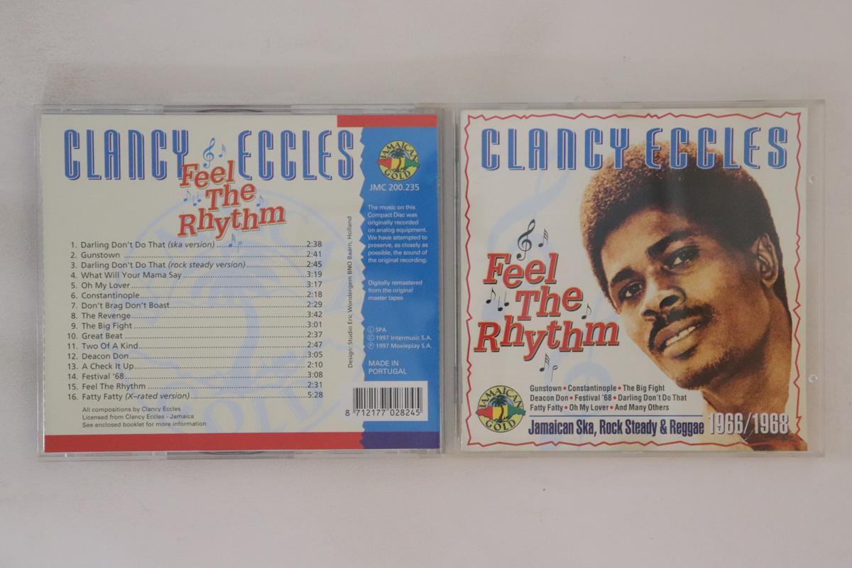 CD CLANCY ECCLES Feel The Rhythm JMC200235 JAMAICAN GOLD 1997 Portugal Reggae Ska Dub Used
CD CLANCY ECCLES Feel The Rhythm JMC200235 JAMAICAN GOLD 1997 Portugal Reggae Ska Dub Used
