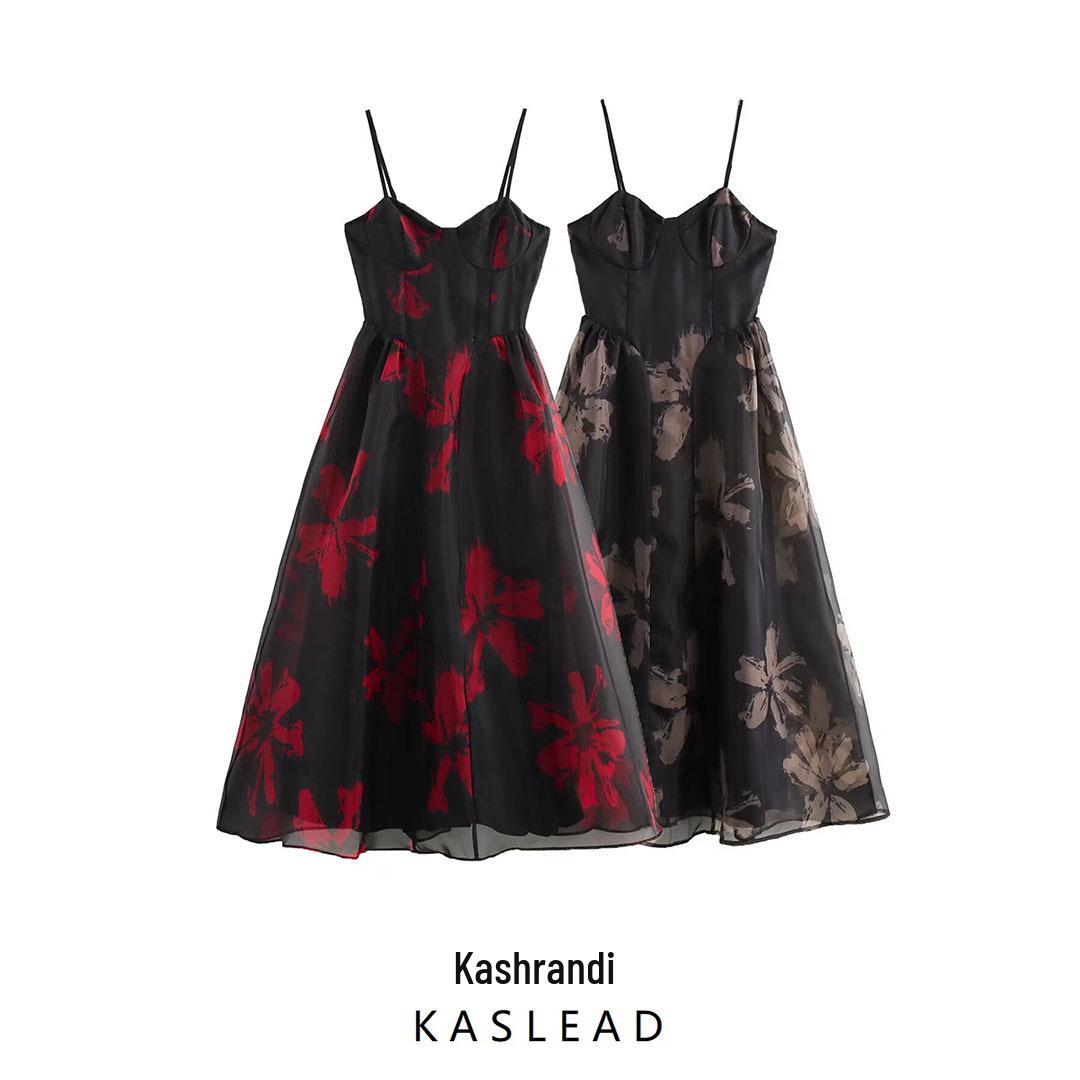 Autumn 2024 Women s European & American Style Organza Print Spaghetti Strap Long Dress Large квітковий
Autumn 2024 Women s European & American Style Organza Print Spaghetti Strap Long Dress Large квітковий