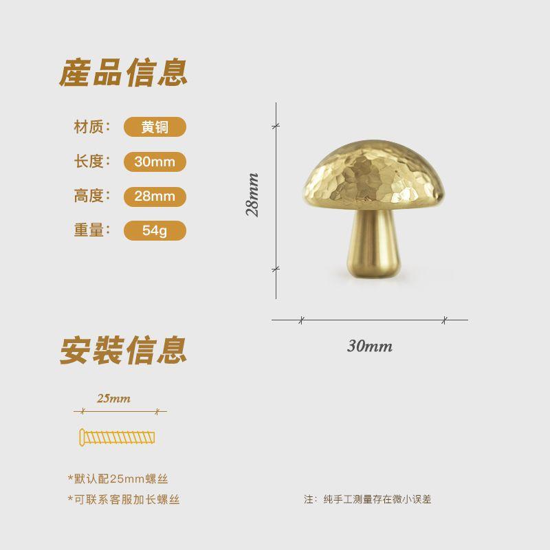 Nordic Mushroom Brass Wardrobe Door Handle Wall Decoration Modern Minimalist Gold Mushroom Brass Cabinet Door Handle Wall Decor
Nordic Mushroom Brass Wardrobe Door Handle Wall Decoration Modern Minimalist Gold Mushroom Brass Cabinet Door Handle Wall Decor