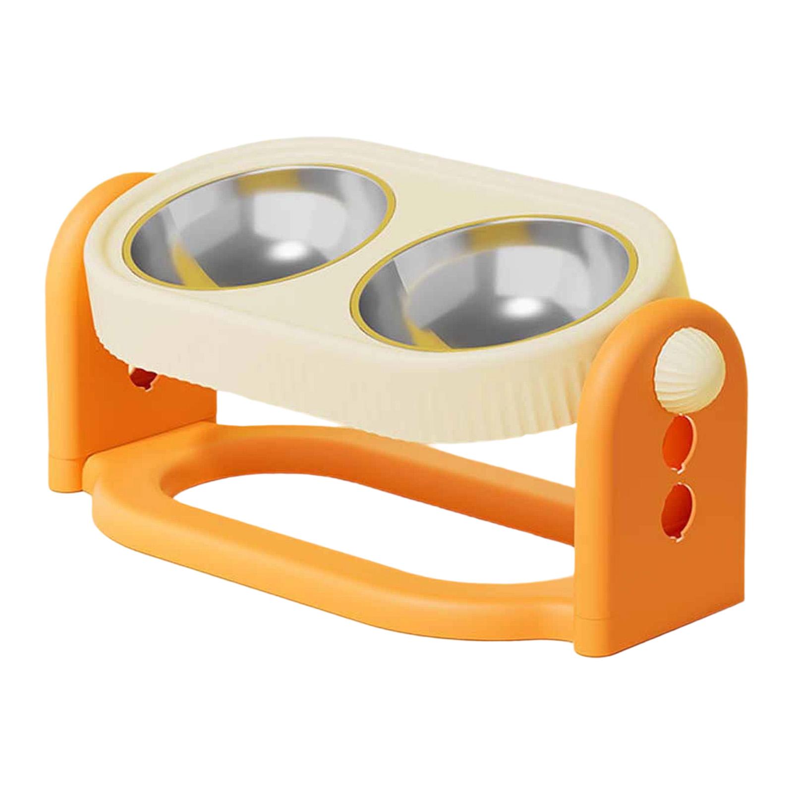 Raised Stainless Steel Dog Bowl Adjustable Height Non Slip Feeder Ergonomic Drinking Station for Small Medium Cats and Puppies оранжевый
Raised Stainless Steel Dog Bowl Adjustable Height Non Slip Feeder Ergonomic Drinking Station for Small Medium Cats and Puppies оранжевый