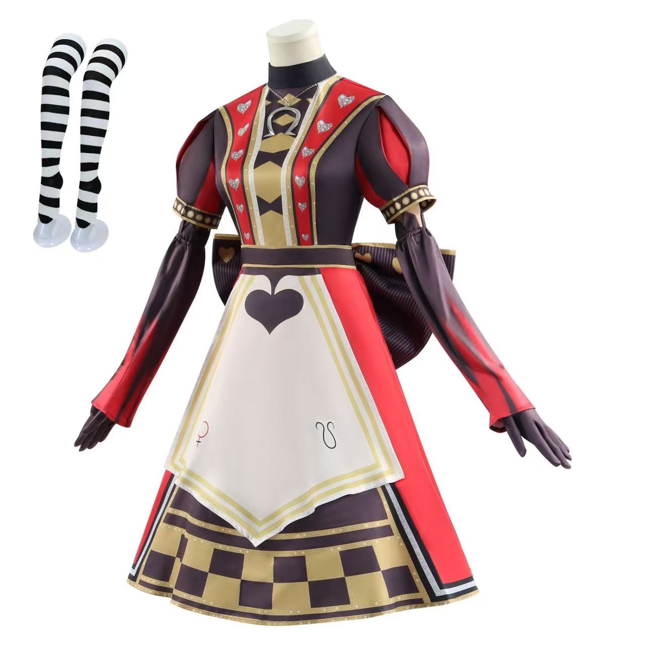 Alice: Madness Returns Alice Cosplay Costume Red Royal Suit Queen of Hearts Dress Halloween Comic XXL червоний
Alice: Madness Returns Alice Cosplay Costume Red Royal Suit Queen of Hearts Dress Halloween Comic XXL червоний