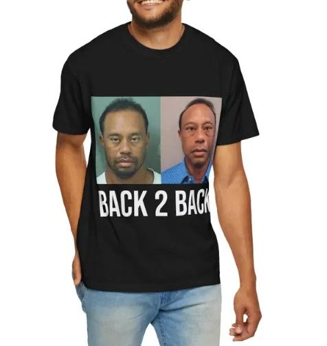 Back 2 Back mugshot photo T-Shirt, Funny golf parody tee, meme shirt S
Back 2 Back mugshot photo T-Shirt, Funny golf parody tee, meme shirt S