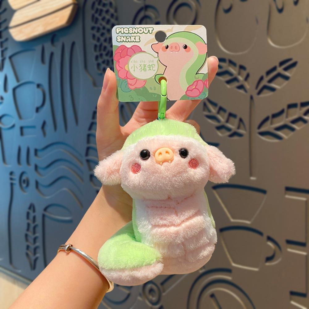 Lucky New Year Keychain Hat Cartoon Pig Pendant Kawaii Christmas Snake Key Ring Bag Charm Style1
Lucky New Year Keychain Hat Cartoon Pig Pendant Kawaii Christmas Snake Key Ring Bag Charm Style1