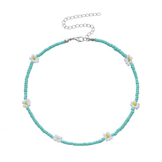 Женское ожерелье, красочные бисерные цветочные украшения, гальванические бусины, цепочка на ключицу, подарок на день рождения F
Женское ожерелье, красочные бисерные цветочные украшения, гальванические бусины, цепочка на ключицу, подарок на день рождения F