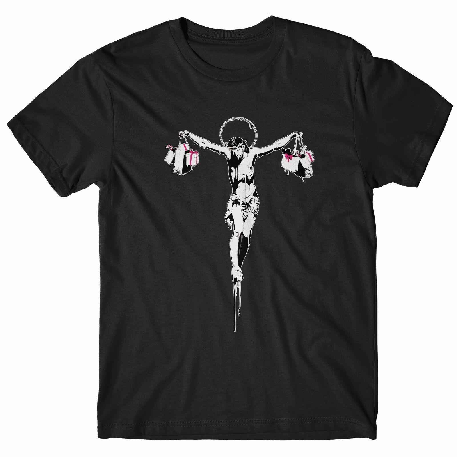 Одежда Мужчины Мягкая футболка Unisex Девушка Мягкая Смешная T Рубашка Uomo Потребитель Иисус Бэнкси Маглиетта
Одежда Мужчины Мягкая футболка Unisex Девушка Мягкая Смешная T Рубашка Uomo Потребитель Иисус Бэнкси Маглиетта