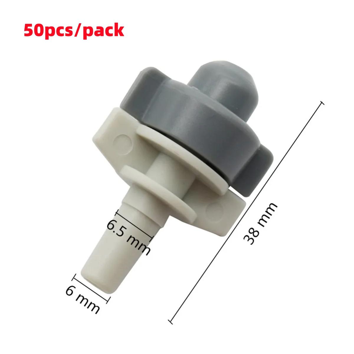 50/100/200Pcs 0.7mm Mist Nozzles Garden Lawn Atomization Cooling Sprayer Heads 6mm Interface Micro Irrigation System Sprinklers
50/100/200Pcs 0.7mm Mist Nozzles Garden Lawn Atomization Cooling Sprayer Heads 6mm Interface Micro Irrigation System Sprinklers