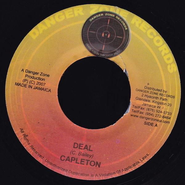 7-дюймовая пластинка CAPLETON / FRISCO KID - Deal / Trouble NONE Danger Zone Rec 2007 Ямайка Регги, Ска и Даб Б/у
7-дюймовая пластинка CAPLETON / FRISCO KID - Deal / Trouble NONE Danger Zone Rec 2007 Ямайка Регги, Ска и Даб Б/у