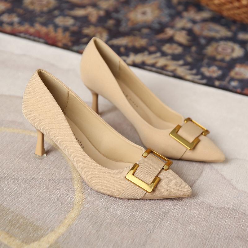 Роскошные женские туфли для офиса, брендовые туфли-лодочки с металлической пряжкой, туфли-лодочки на шпильках, женские туфли на высоком каблуке с острым носком, для вечеринок, свадебные туфли-бомбы 2024 4.5 абрикосовый
Роскошные женские туфли для офиса, брендовые туфли-лодочки с металлической пряжкой, туфли-лодочки на шпильках, женские туфли на высоком каблуке с острым носком, для вечеринок, свадебные туфли-бомбы 2024 4.5 абрикосовый