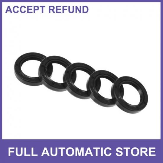 Oil Seal Seal Ring Rotary Shaft Seal Nitrile Rubber 25x37x7mm Black 5 Pcs New
Oil Seal Seal Ring Rotary Shaft Seal Nitrile Rubber 25x37x7mm Black 5 Pcs New