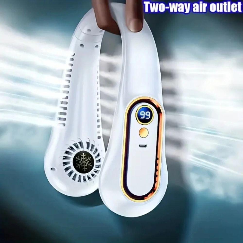 Portable Hanging Neck Fan Mini Neckband Fan Electric Fans USB Cooling Fan Office
Portable Hanging Neck Fan Mini Neckband Fan Electric Fans USB Cooling Fan Office