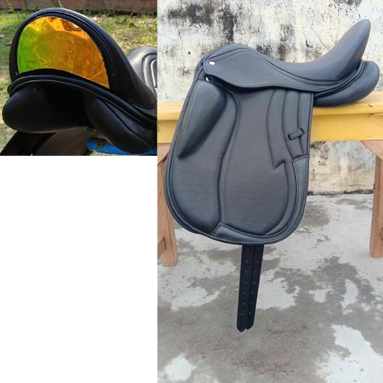 Leather Dressage Monoflap Saddle with Changeable Gullets – Elegant Cantle Design 18 Inch чорний
Leather Dressage Monoflap Saddle with Changeable Gullets – Elegant Cantle Design 18 Inch чорний