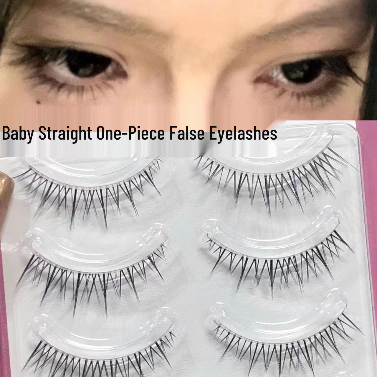DouDou Sweet Baby Doe Eyes Natural False Eyelashes - One-Piece Full Strip Simulation Fairy Lashes
DouDou Sweet Baby Doe Eyes Natural False Eyelashes - One-Piece Full Strip Simulation Fairy Lashes