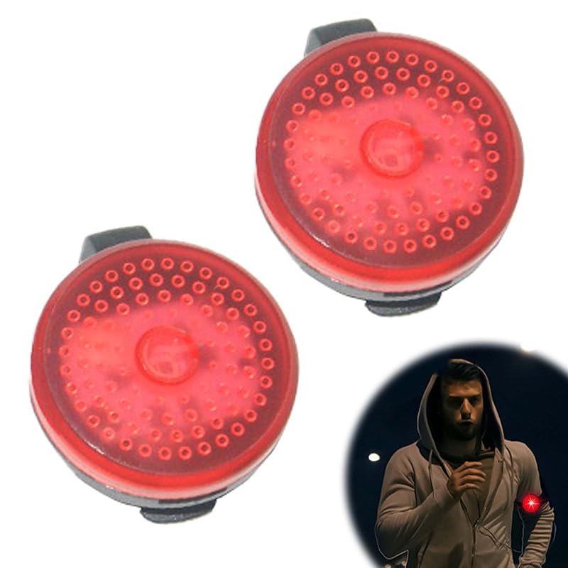 PAVIKE outdoor running lights 2pcs safety lamp on strobe running lights shoe clip light 3 lighting modes mini safety warning night luminous shoe clip
PAVIKE outdoor running lights 2pcs safety lamp on strobe running lights shoe clip light 3 lighting modes mini safety warning night luminous shoe clip