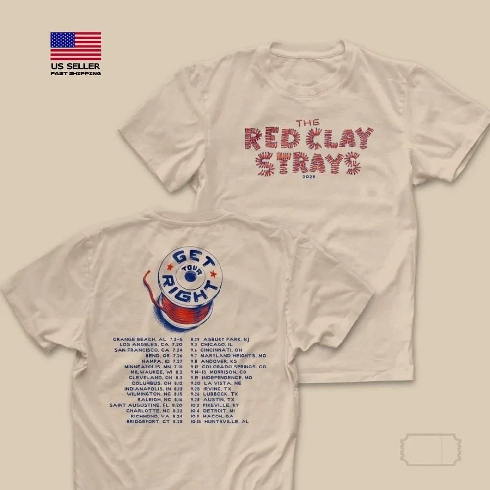 Fastship Red Clay Strays Get Right Tour 2025 Unisex T-shirt Unisex T-Shirt XXXL
Fastship Red Clay Strays Get Right Tour 2025 Unisex T-shirt Unisex T-Shirt XXXL