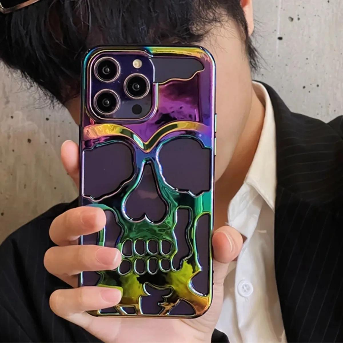 3D Матовый Металлический Цвет Вырезанный Череп Чехол для Телефона для iPhone 16 15 13 12 11 14 ProMax 16 15 Plus Модный Ударопрочный Мягкий Чехол for iphone 13
3D Матовый Металлический Цвет Вырезанный Череп Чехол для Телефона для iPhone 16 15 13 12 11 14 ProMax 16 15 Plus Модный Ударопрочный Мягкий Чехол for iphone 13