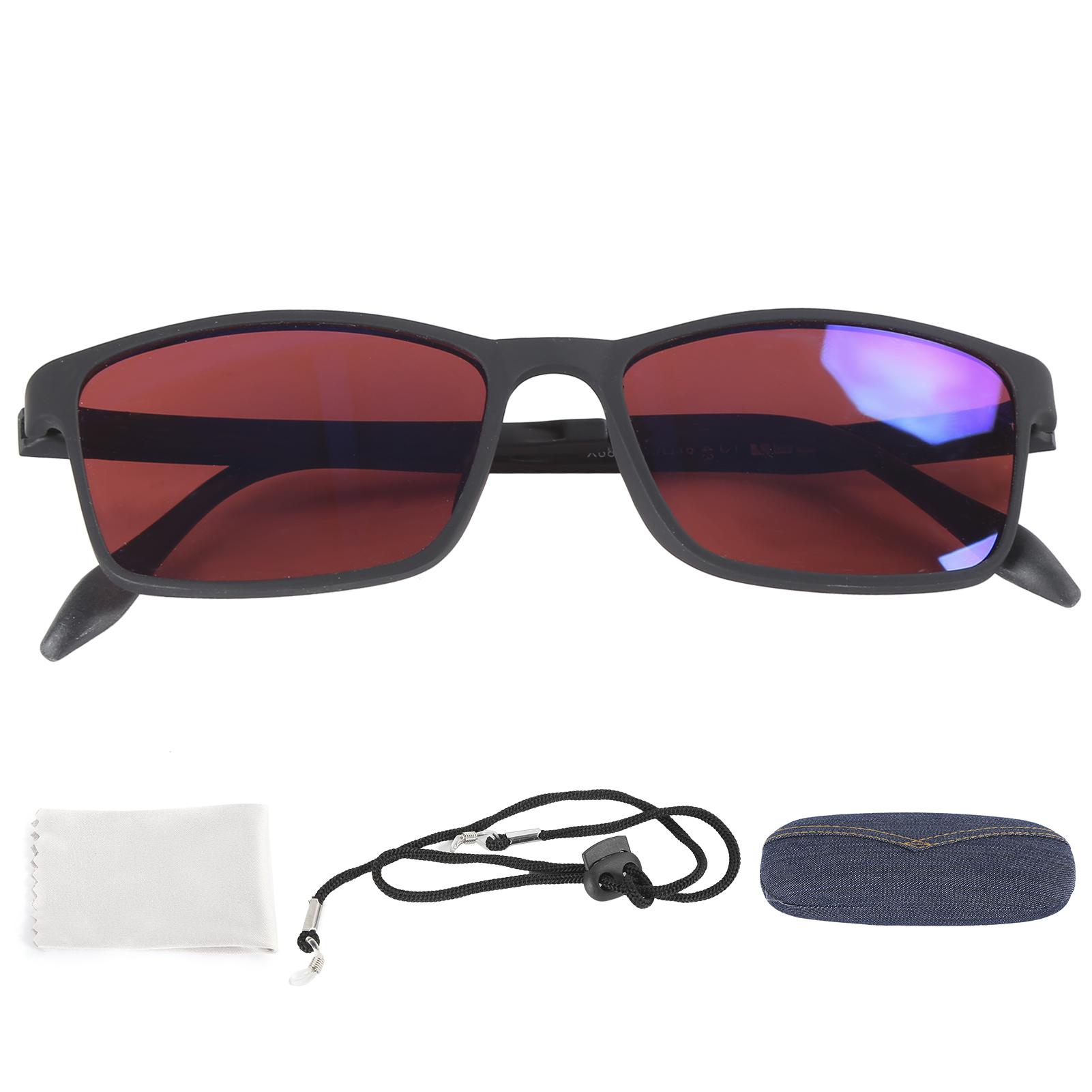 Colorblindness Corrective Glasses Unisex Full Frame Color Weakness Correcting W/Storage Case
Colorblindness Corrective Glasses Unisex Full Frame Color Weakness Correcting W/Storage Case