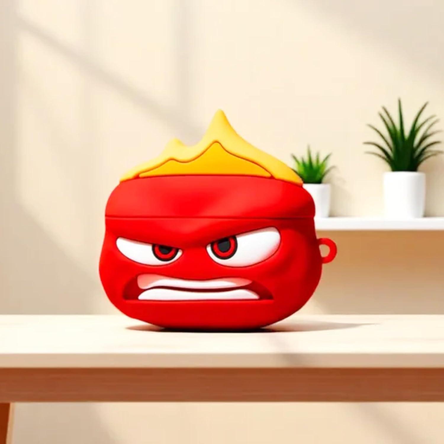 Чехол для наушников Мыслями наизнанку Inside Out Головоломка Гнев футляр для наушников защитный силикон
Чехол для наушников Мыслями наизнанку Inside Out Головоломка Гнев футляр для наушников защитный силикон