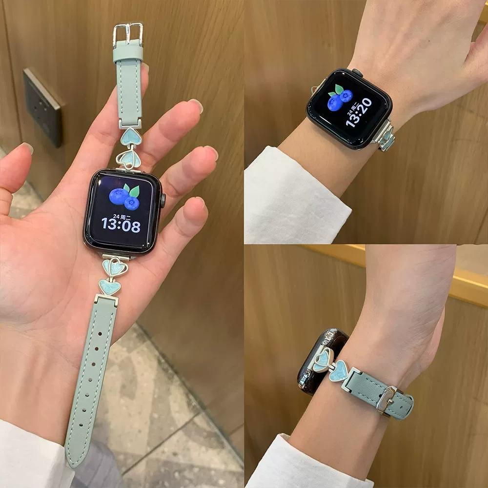 Heart leather loop For Apple Watch band women 10/9/8/7/6/5/4/3 SE 38mm 40mm 41mm 42mm 44mm 45mm 46mm 49mm Strap 38mm40mm41mm 42mmS10 синий
Heart leather loop For Apple Watch band women 10/9/8/7/6/5/4/3 SE 38mm 40mm 41mm 42mm 44mm 45mm 46mm 49mm Strap 38mm40mm41mm 42mmS10 синий