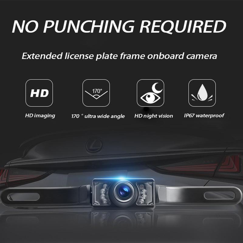 7IR LEDS Car Rear View Camera Reverse Backup Camera 170 Wide Angle Night Vision License Plate IP67 Waterproof
7IR LEDS Car Rear View Camera Reverse Backup Camera 170 Wide Angle Night Vision License Plate IP67 Waterproof