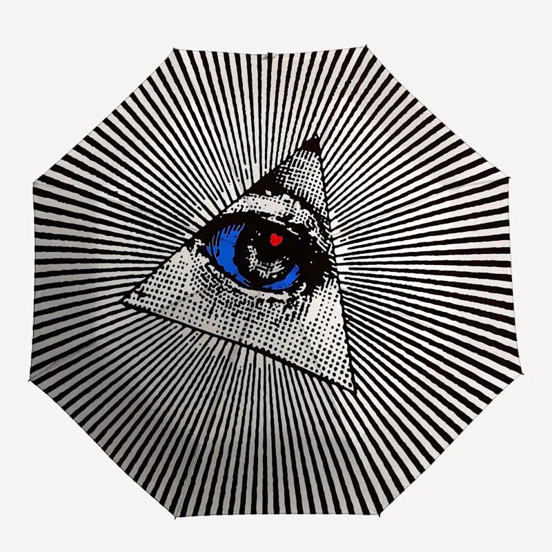 1PC Eye Pyramid Umbrella-8-Rib Reinforced, Automatic Open, Lightweight & Durable, Fashion Accessory for Outdoor, Beach L0343
1PC Eye Pyramid Umbrella-8-Rib Reinforced, Automatic Open, Lightweight & Durable, Fashion Accessory for Outdoor, Beach L0343