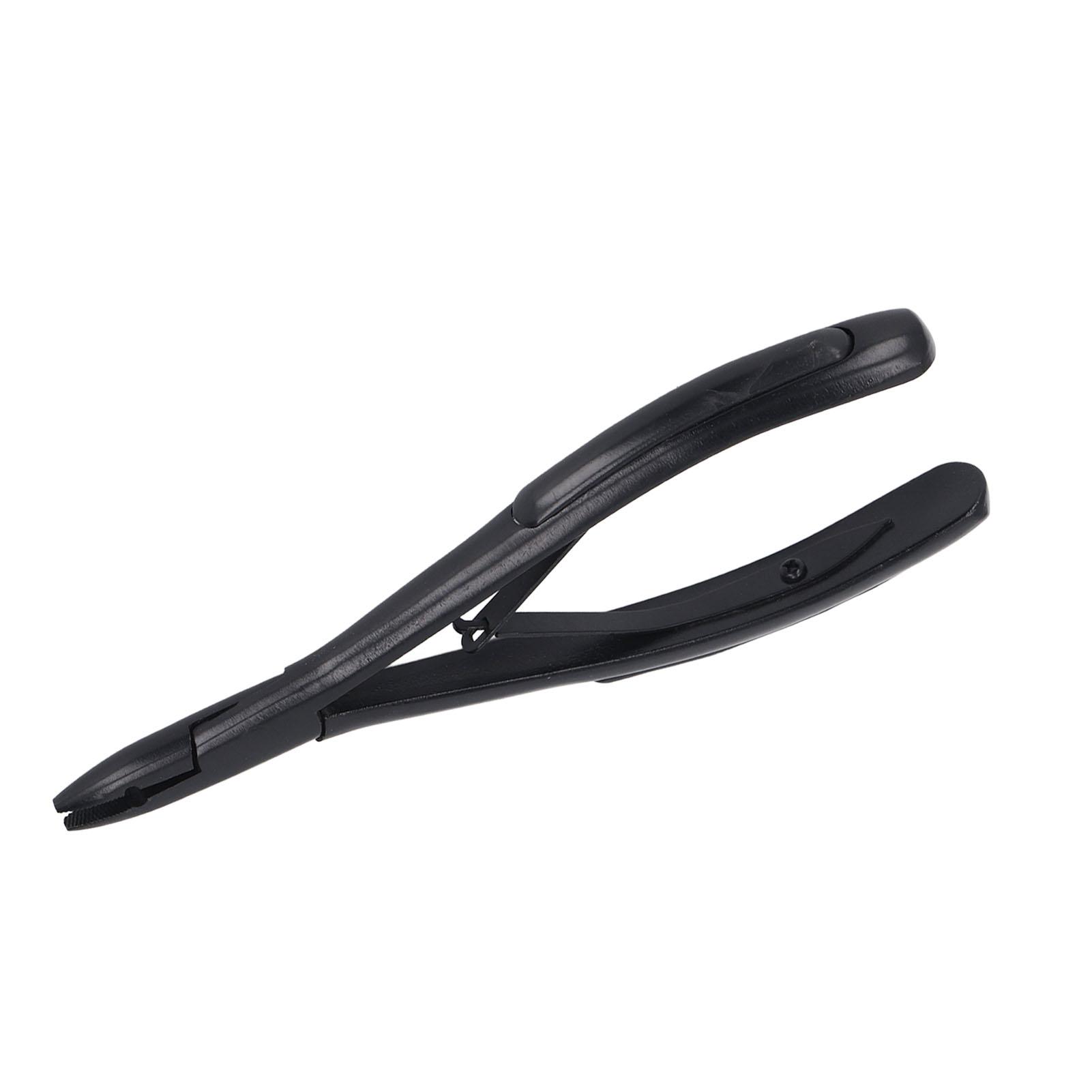 Black Hair Extensions Plier Stainless Steel Hair Extensions Clamp Hair Extensions Gripper for Micro Links Micro Loops and Feather Hair Extensions
Black Hair Extensions Plier Stainless Steel Hair Extensions Clamp Hair Extensions Gripper for Micro Links Micro Loops and Feather Hair Extensions