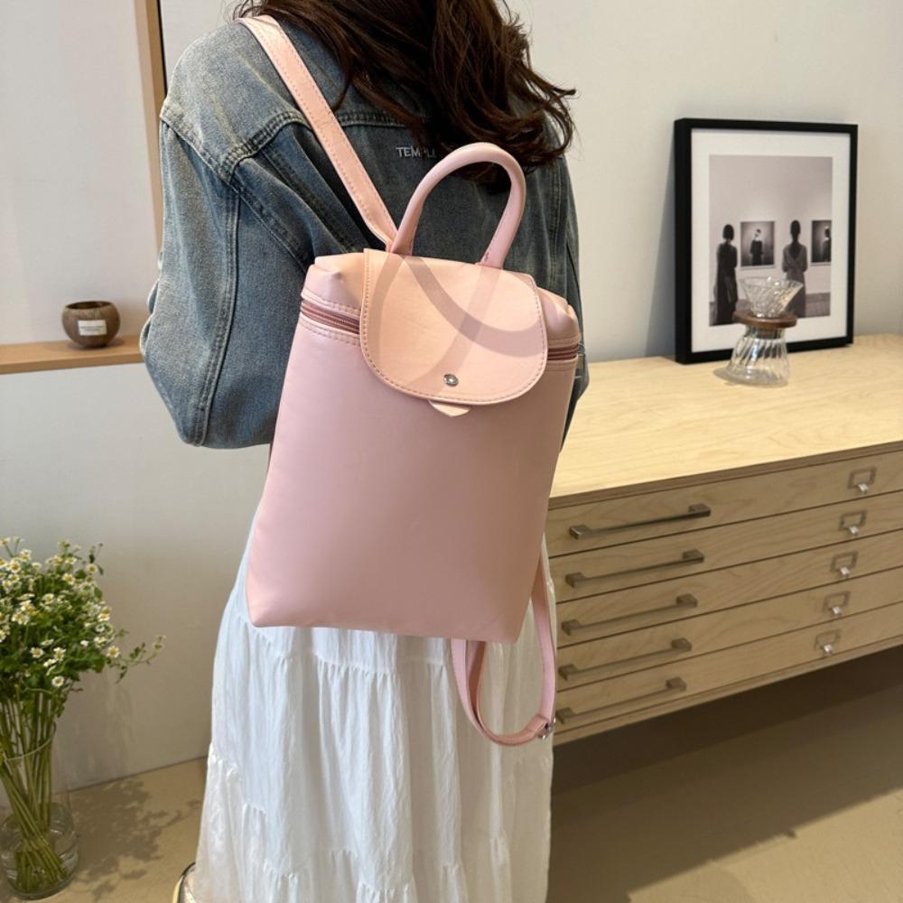Solid Color Versatile Backpack PU Leather School Bag Portable Travel Backpack Women розовый
Solid Color Versatile Backpack PU Leather School Bag Portable Travel Backpack Women розовый