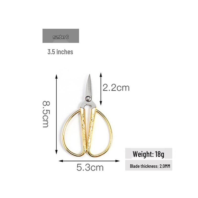 Stainless Steel Dragon & Phoenix Multifunctional Tailor Scissors - Small Vintage Wedding Ribbon Cutters
Stainless Steel Dragon & Phoenix Multifunctional Tailor Scissors - Small Vintage Wedding Ribbon Cutters