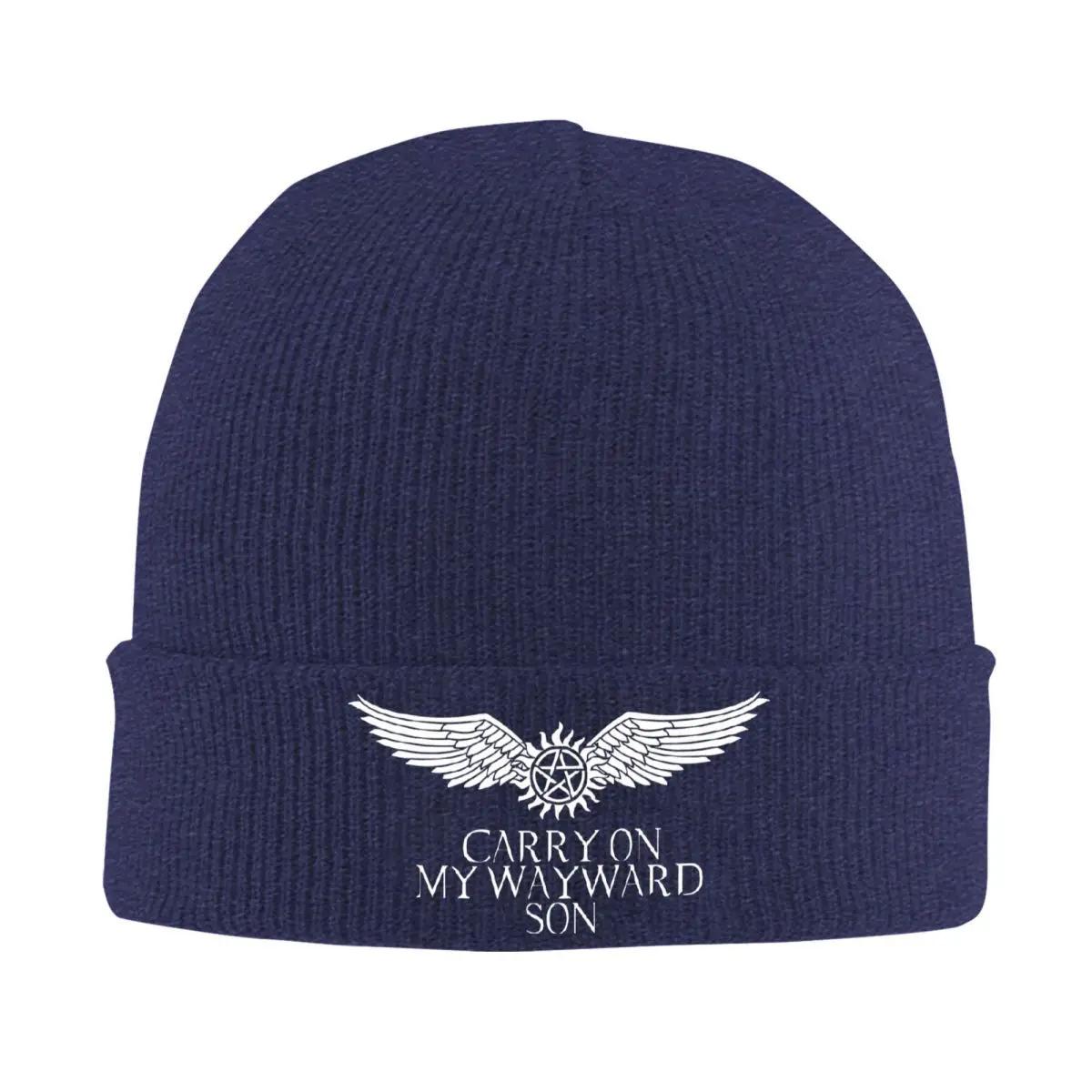 New Supernatural Wing Knitted Caps Womens Unisexs Beanie Winter Hat Acrylic Dean Sam Warm Melon Cap
New Supernatural Wing Knitted Caps Womens Unisexs Beanie Winter Hat Acrylic Dean Sam Warm Melon Cap