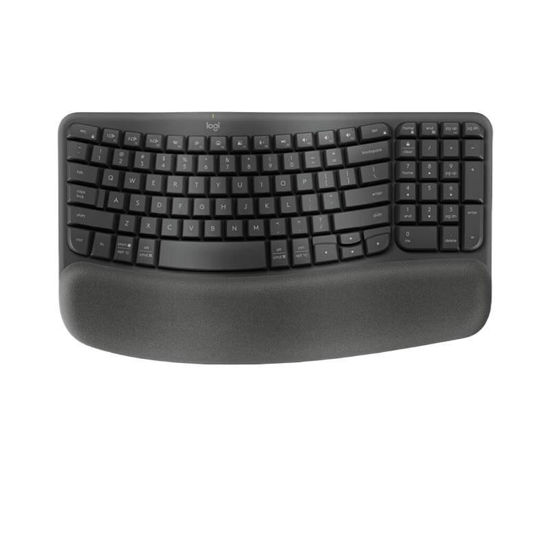Logitech Wave Keys Ergonomic Wireless Keyboard
Logitech Wave Keys Ergonomic Wireless Keyboard