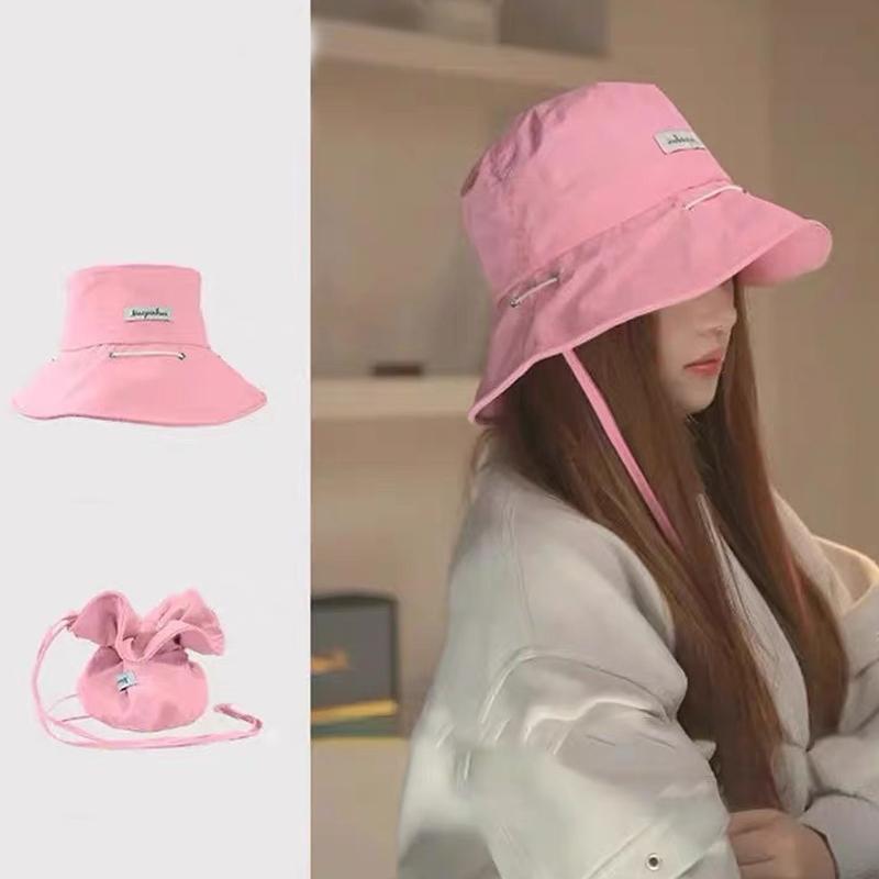 Summer Bucket Hat for Women Thin Quick Dry Fisherman Cap Y2K Girls Solid Color Panama Hats Dual-use Variable Bag adjustable розовый
Summer Bucket Hat for Women Thin Quick Dry Fisherman Cap Y2K Girls Solid Color Panama Hats Dual-use Variable Bag adjustable розовый