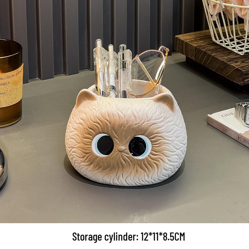 Ceramic Cartoon Cat Tissue Box: Creative High-End Napkin Holder for Living Room
Ceramic Cartoon Cat Tissue Box: Creative High-End Napkin Holder for Living Room