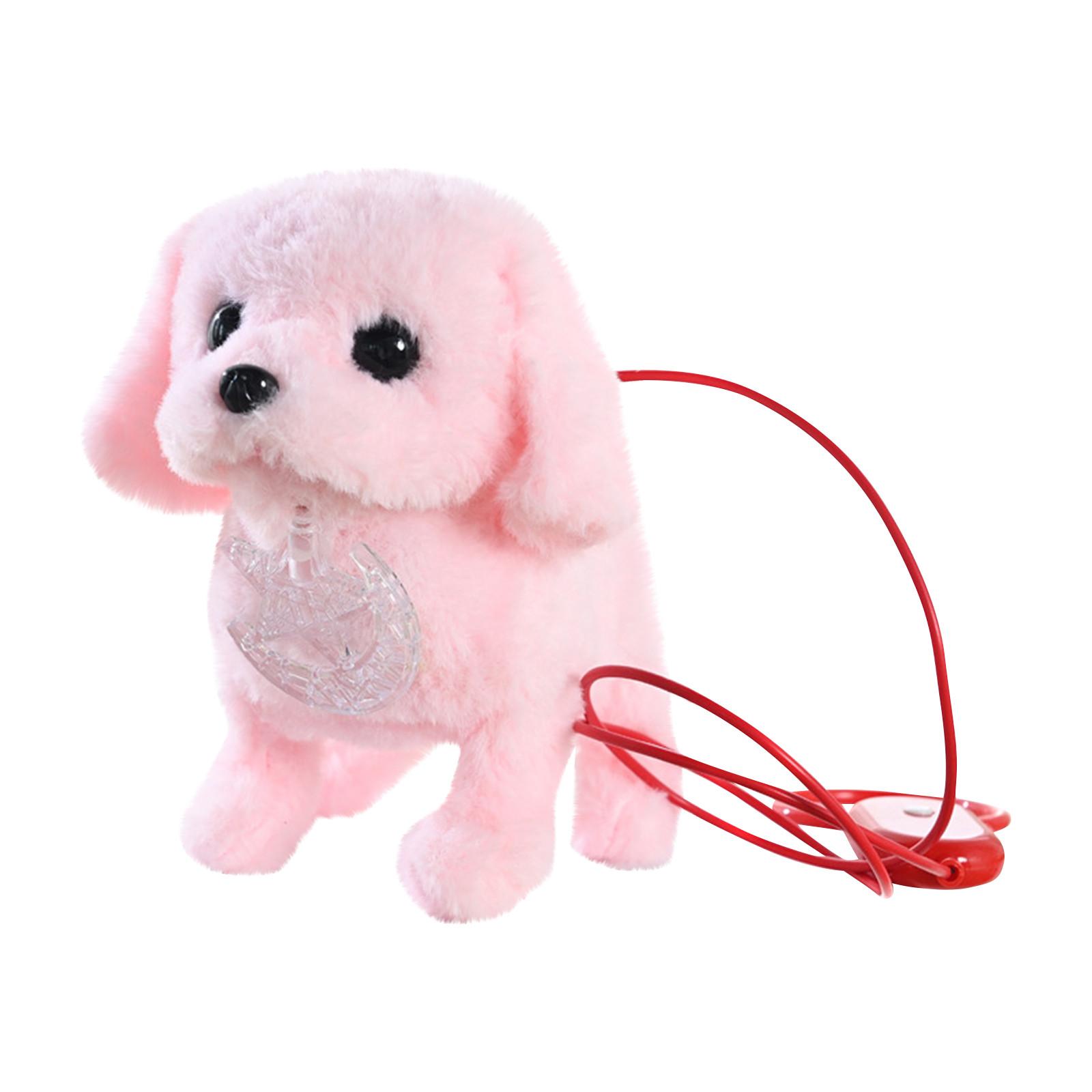 Имитация плюшевой электрической подвески для собак со светящимся поводком для собак, лай вперед и назад, детская игрушечная собака One Size розовый
Имитация плюшевой электрической подвески для собак со светящимся поводком для собак, лай вперед и назад, детская игрушечная собака One Size розовый